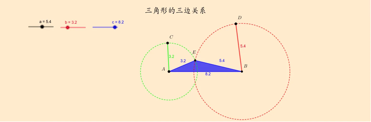 Relationship Between the Sides of a Triangle
