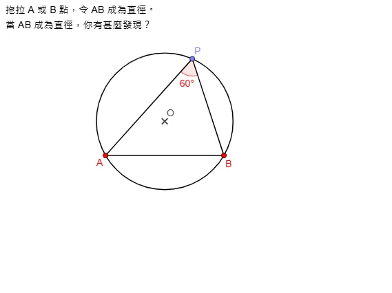 Inscribed Angle on a Semicircle (Thales' Theorem)