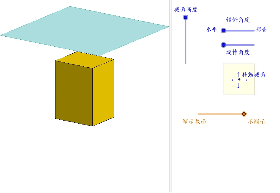 Sections of Cuboids